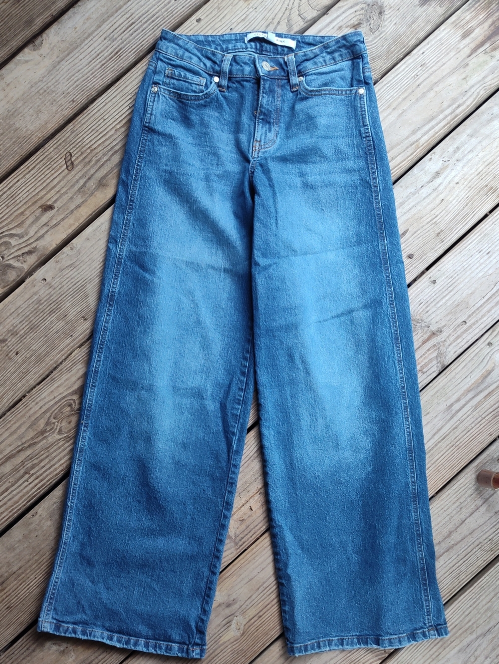 Celebrity Pink Wide Leg Jeans Size 1/25 NWOT